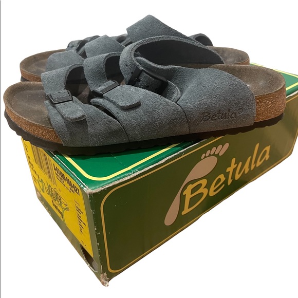 BETULA BY BIRKENSTOCK Swing Suede Sandal - Picture 4 of 7